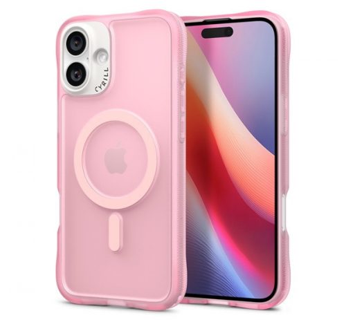 Spigen Cyrill Ultra Sheer Mag Apple iPhone 16 tok, Pink, rózsaszín