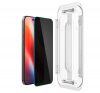 Spigen Glas.tR EZ Fit Apple iPhone 16 Pro Privacy Tempered kijelzővédő fólia (2db)