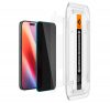 Spigen Glas.tR EZ Fit Apple iPhone 16 Pro Privacy Tempered kijelzővédő fólia (2db)