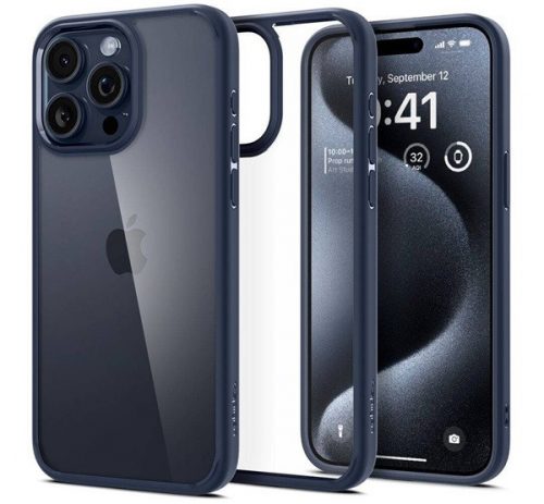 Spigen Ultra Hybrid Apple iPhone 16 Pro Navy Blue tok, kék