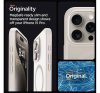 Spigen Ultra Hybrid MagFit Apple iPhone 16 Pro Max tok, Frost Natural Titanium MagSafe tok, átlátszó/bézs