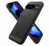 Spigen Rugged Armor Google Pixel 9 Pro/Pixel 9 Matte Black tok, fekete