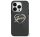 Guess IML Heart iPhone 16 Pro kemény hátlap tok, fekete GUHCP16LHCHGSPK