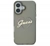 Guess IML Heart iPhone 16 kemény hátlap tok, fekete GUHCP16SHCHGSPK