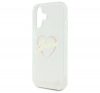 Guess IML Heart iPhone 16 kemény hátlap tok, átlátszó GUHCP16SHCHGSPT