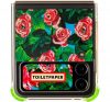 Samsung Galaxy Flip4 Toiletpaper rózsa mintás gyári tok, zöld (GP-FPF721HICGY)