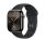 Apple Watch S10 Cellular palaszürke titántok, fekete sportszíjjal, 42mm, M/L