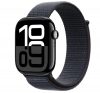 Apple Watch S10 GPS kozmoszfekete alumíniumtok, tinta sportpánttal, 46mm