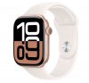 Apple Watch S10 GPS rozéarany alumíniumtok, lágy rózsaszín sportszíjjal, 46mm, S/M