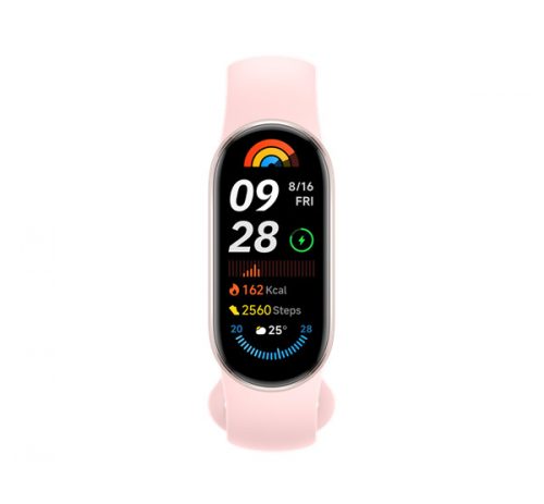 Xiaomi Smart Band 9 aktivitásmérő, Mystic Rose, rozéarany BHR8345GL