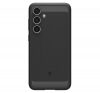 Spigen Rugged Armor Samsung Galaxy S24 FE Matte Black tok, fekete ACS08578