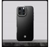 Spigen Enzo Aramid iPhone 16 Pro tok, Black Natural, fekete