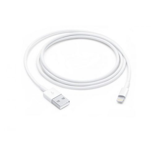 Apple USB / Lightning kábel, 1m, fehér (MUQW3ZM/A) MXLY2ZM/A utód, Retail dobozos