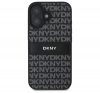 DKNY Texture Pattern Tonal Stripe iPhone 16 hátlap tok, fekete DKHCP16SPRTHSLK