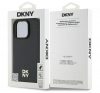 DKNY Repeat Pattern Stack Logo  iPhone 16 Pro Magsafe hátlap tok, fekete DKHMP16LPSHRPSK