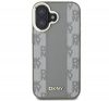 DKNY Checkered Pattern iPhone 16 hátlap tok, bézs DKHMP16SPCPVSLE