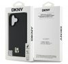 DKNY Repeat Pattern Stack Logo  iPhone 16 Magsafe hátlap tok, fekete DKHMP16SPSHRPSK