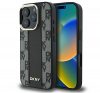 DKNY Checkered Pattern iPhone 16 Pro Max MagSafe hátlap tok, fekete DKHMP16XPCPVSLK