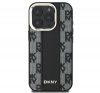 DKNY Checkered Pattern iPhone 16 Pro Max MagSafe hátlap tok, fekete DKHMP16XPCPVSLK