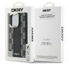 DKNY Checkered Pattern iPhone 16 Pro Max MagSafe hátlap tok, fekete DKHMP16XPCPVSLK