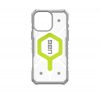 UAG Pathfinder iPhone 16 Pro Max Clear Magsafe tok, Active Neon