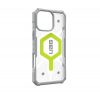 UAG Pathfinder iPhone 16 Pro Max Clear Magsafe tok, Active Neon