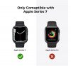 Pitaka Air Apple Watch 9/8/7 45mm tok, Black/grey 