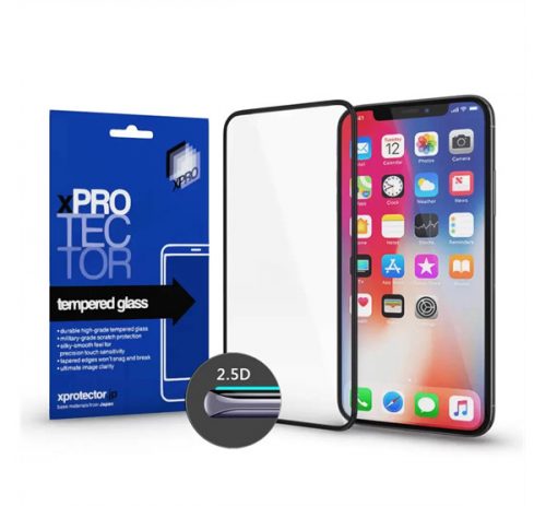 Xprotector Tempered Glass Full 2,5D 0,33 kijelzővédő üvegfólia Honor 200 Lite, fekete