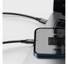 Baseus Rapid Series USB-C 3in1 USB - Lightning - USB-C kábel, 20W, 1,5 m, fekete