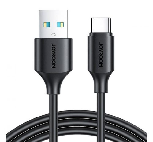 Joyroom USB-A-USB-C töltő / adatkábel, 3A, 1m, fekete