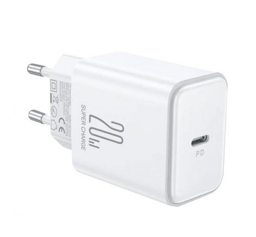 Joyroom JR-TCF06 USB-C PD töltő, 20W, fehér