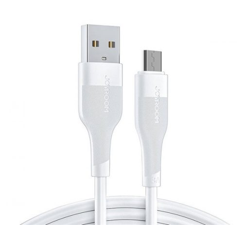 Joyroom S-1030M12 USB-A - microUSB adatkábel 3A, 1m, fehér