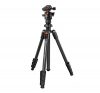 KF Concept K234A0+BH-28L fényképező állvány, tripod gömbfejjel, fekete-narancs