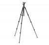 KF Concept K234A0+BH-28L fényképező állvány, tripod gömbfejjel, fekete-narancs