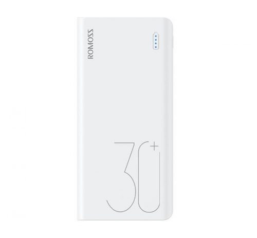 Romoss Sense 8+ powerbank 30000mAh, fehér