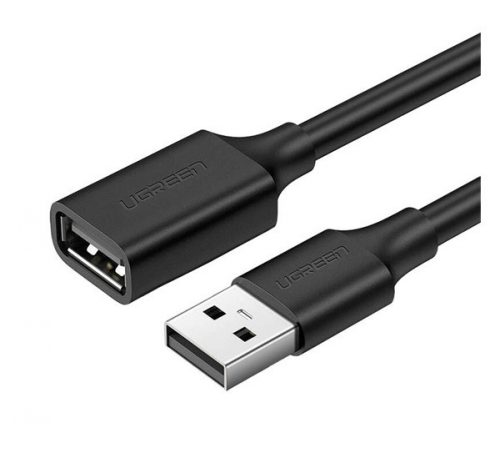 Ugreen US103 USB 2.0 hosszabbító kábel, 2m, fekete