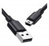 Ugreen US132 USB-mini USB kábel, 2m, fekete