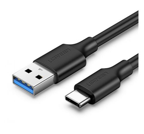 Ugreen USB-A-USB-C 3.0 adatkábel, 0,5m, fekete