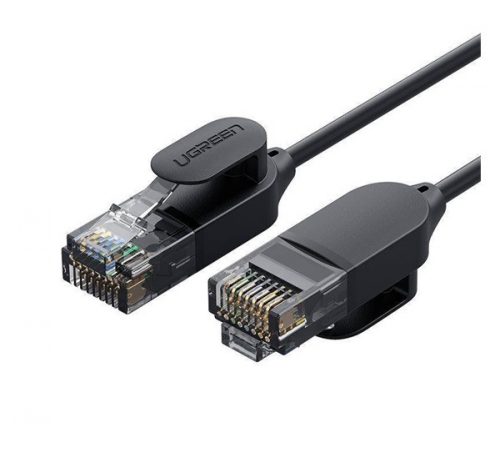 Ugreen Ethernet patchcord kábel, RJ45 Cat 6A UTP, 1000Mbps, 5m, fekete