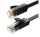 Ugreen Ethernet RJ45 lapos kábel, Cat.6, UTP, 0,5m, fekete