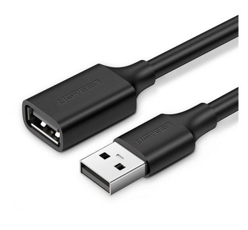 Ugreen US103 USB 2.0 hosszabbító kábel, 3m, fekete