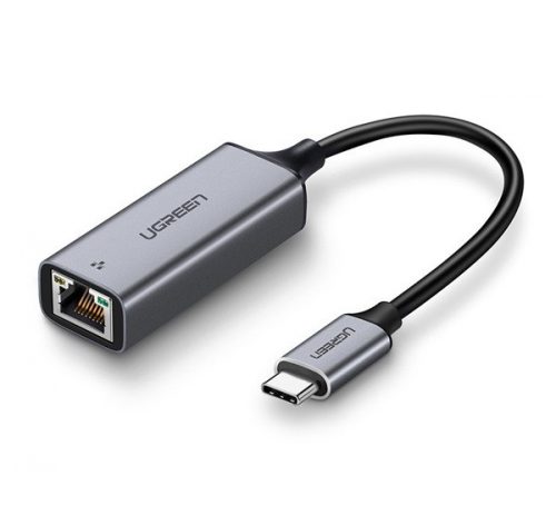 Ugreen RJ45 USB-C - Gigabit Ethernet adapter, alumínium, szürke