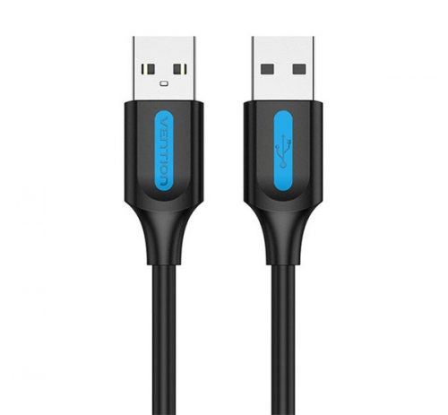 Vention COJBH USB 2.0 kábel, 2A, 2m, fekete (PVC)