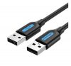 Vention COJBH USB 2.0 kábel, 2A, 2m, fekete (PVC)