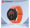 Forcell F-Design FS01 Samsung Galaxy Watch 20mm szíj, narancssárga