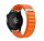 Forcell F-Design FS05 Samsung Galaxy Watch 20mm szíj, narancssárga