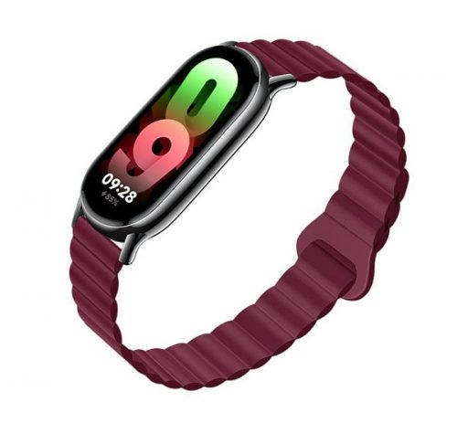 Forcell F-Design FX8 Xiaomi Mi Band 8 szíj, vörös