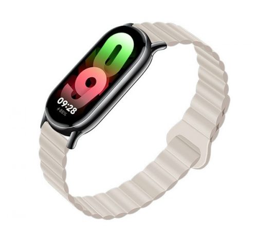 Forcell F-Design FX8 Xiaomi Mi Band 8 szíj, bézs