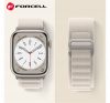 Forcell F-Design FA13 Apple Watch 42/44/45/49mm szíj, bézs