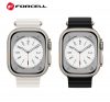 Forcell F-Design FA12 Apple Watch 42/44/45/49mm szíj, fehér